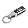 Ford F-150 Black Leather insert Detachable Chrome Metal Belt Slide Key Chain