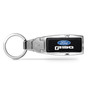 Ford F-150 New Black Leather insert Detachable Chrome Metal Belt Slide Key Chain