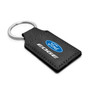 Ford Edge Rectangular Black Leatherette Key Chain