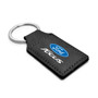 Ford Focus Rectangular Black Leatherette Key Chain