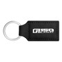 Ford F150 Lariat Rectangular Black Leatherette Key Chain