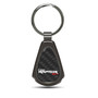 Ford F-150 Raptor SVT Real Black Carbon Fiber Gunmetal Black Metal Teardrop Key Chain