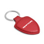 Ford F-150 Raptor Red Real Leather Shield-Style Key Chain
