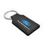 Ford Super-Duty Rectangular Black Leatherette Key Chain