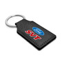 Ford SVT Rectangular Black Leatherette Key Chain