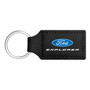 Ford Explorer Rectangular Black Leatherette Key Chain