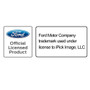 Ford Logo Real Carbon Fiber Key Organizer Holder Key Chain