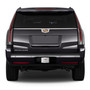 Cadillac Crest Logo UV Graphic Brushed Silver Billet Aluminum 2 inch Tow Hitch Cover