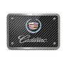 Cadillac Logo UV Graphic Carbon Fiber Look Billet Aluminum 2 inch Tow Hitch Cover