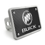 Buick Chrome Logo UV Graphic Carbon Fiber Look Billet Aluminum 2 inch Tow Hitch Cover