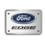 Ford Edge 3D Logo Brushed thick Billet Aluminum 2 inch Tow Hitch Cover