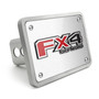 Ford F-150 FX4 Off-Road 3D Logo Brushed Thick Billet Aluminum 2" Tow Hitch Cover