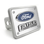Ford F-150 Lariat 3D Logo Brushed thick Billet Aluminum 2 inch Tow Hitch Cover
