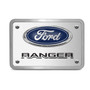 Ford Ranger 3D Logo Brushed thick Billet Aluminum 2 inch Tow Hitch Cover
