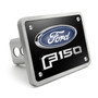 Ford F-150 2015 up 3D Logo Black Thick Solid Billet Aluminum 2 inch Tow Hitch Cover