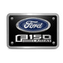 Ford F-150 Lariat 3D Black Thick Solid Billet Aluminum 2 inch Tow Hitch Cover