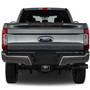 Ford Super-Duty 3D Logo Black Thick Solid Billet Aluminum 2 inch Tow Hitch Cover