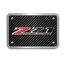 Chevrolet Z71 Off Road 3D Carbon Fiber Look Aluminum 2 inch Tow Hitch Cover