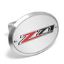 Chevrolet Z71 Off Road 3D Logo on Brushed Oval Billet Aluminum 2 inch Tow Hitch Cover