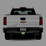 Chevrolet Silverado 3D Logo Glow in the Dark Luminescent Billet Aluminum 2 inch Tow Hitch Cover