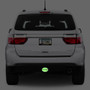 Dodge 3D Logo Glow in the Dark Luminescent Oval Billet Aluminum 2 inch Tow Hitch Cover