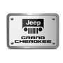 Jeep Grand Cherokee UV Graphic Brushed Thick Solid Billet Aluminum 2 inch Tow Hitch Cover