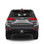 Jeep Cherokee UV Graphic Carbon Fiber Look Thick Solid Billet Aluminum 2 inch Tow Hitch Cover