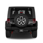 Jeep UV Graphic Carbon Fiber Look Thick Solid Billet Aluminum 2 inch Tow Hitch Cover