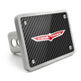 Jeep Trailhawk UV Graphic Carbon Fiber Look Thick Solid Billet Aluminum 2 inch Tow Hitch Cover