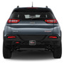 Jeep Trailhawk UV Graphic Carbon Fiber Look Thick Solid Billet Aluminum 2 inch Tow Hitch Cover