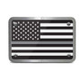 Thin Gray Line American Flag (Correctional-Officers) 2 inch Billet Aluminum Trailer Hitch Cover