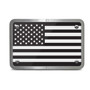 American Flag Thin White Line (Emergency) Billet Aluminum Hitch Cover