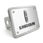 Lincoln Logo 3D Logo Brushed thick Billet Aluminum 2 inch Tow Hitch Cover