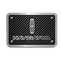 Lincoln Navigator 3D Logo Carbon Fiber Look Billet Aluminum 2 inch Tow Hitch Cover