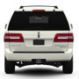 Lincoln Navigator 3D Logo Carbon Fiber Look Billet Aluminum 2 inch Tow Hitch Cover