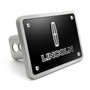 Lincoln Logo 3D Logo Black Thick Solid Billet Aluminum 2 inch Tow Hitch Cover