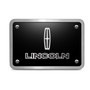Lincoln Logo 3D Logo Black Thick Solid Billet Aluminum 2 inch Tow Hitch Cover