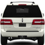 Lincoln Navigator 3D Black Thick Solid Billet Aluminum 2 inch Tow Hitch Cover