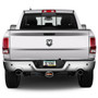 HEMI 5.7 Liter 3D Logo on Black Oval Billet Aluminum 2 inch Tow Hitch Cover