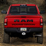 RAM 2019 up 3D Logo on Brushed Oval Billet Aluminum 2 inch Tow Hitch Cover