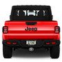 Jeep Grill 3D Logo on Carbon Fiber Look Oval Billet Aluminum 2 inch Tow Hitch Cover