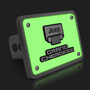 Jeep Grand Cherokee 3D Logo Glow in the Dark Luminescent Billet Aluminum 2 inch Tow Hitch Cover