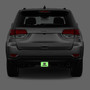 Jeep Grand Cherokee 3D Logo Glow in the Dark Luminescent Billet Aluminum 2 inch Tow Hitch Cover