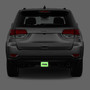 Jeep 3D Logo Glow in the Dark Luminescent Billet Aluminum 2 inch Tow Hitch Cover