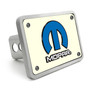 Mopar 3D Logo Glow in the Dark Luminescent Billet Aluminum 2 inch Tow Hitch Cover