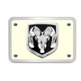 RAM 3D Logo Glow in the Dark Luminescent Billet Aluminum 2 inch Tow Hitch Cover