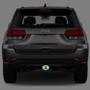 Jeep Grand Cherokee 3D Logo Glow in the Dark Luminescent Oval Billet Aluminum 2 inch Tow Hitch Cover