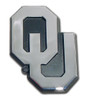 University of Oklahoma Chrome Metal Car Emblem