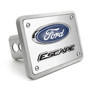 Ford Escape 3D Logo Brushed thick Billet Aluminum 2 inch Tow Hitch Cover