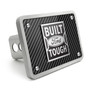 Built-Ford-Tough 3D Logo Carbon Fiber Look Billet Aluminum 2 inch Tow Hitch Cover